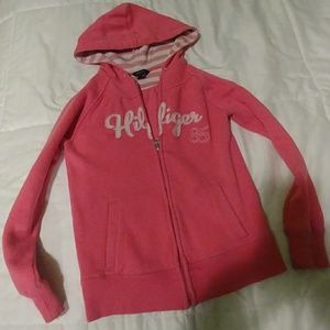 Pink Tommy Hilfiger Hoodie